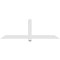 Ekena Millwork Eugene Architectural Grade PVC Gable Bracket, 72"W x 24"H x 2"D x 4"F, 8/12 Pitch GBP072X24X0204EUG00 - alternate 4